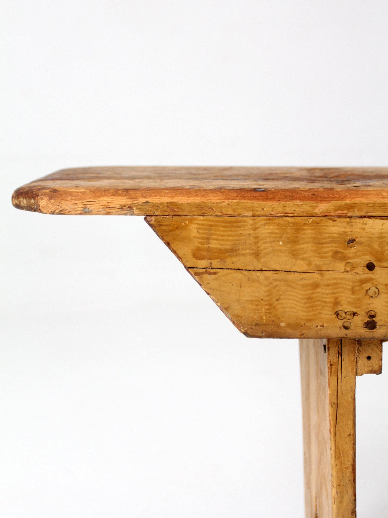 antique primitive farmhouse bench