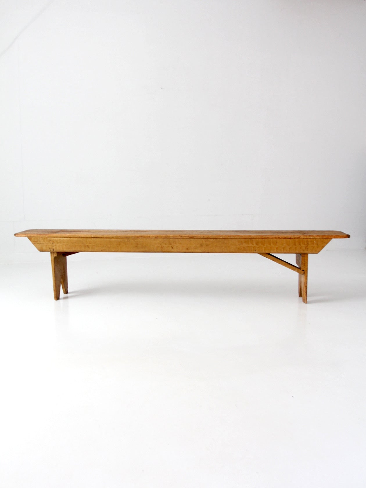 antique primitive farmhouse bench