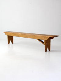 antique primitive farmhouse bench