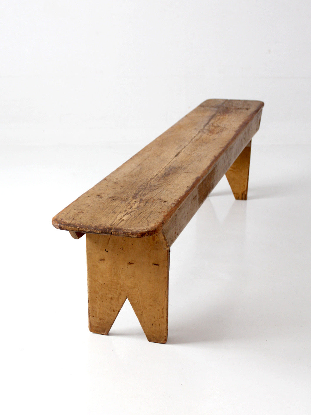 antique primitive farmhouse bench