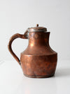 antique copper pitcher