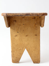antique primitive farmhouse bench