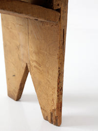 antique primitive farmhouse bench