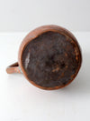 antique copper pitcher