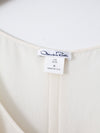 Oscar de la Renta silk blouse