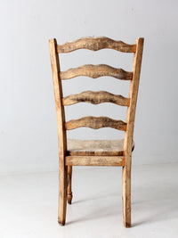 vintage ladder back chair