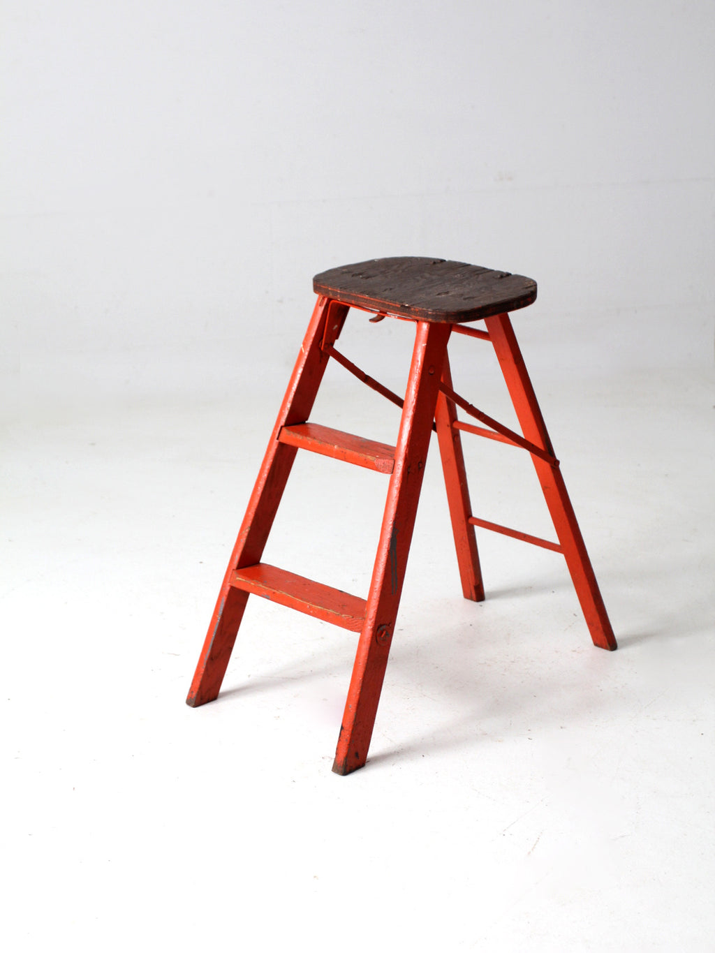 vintage wooden step ladder – 86 Vintage