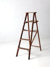 vintage painter's wooden ladder