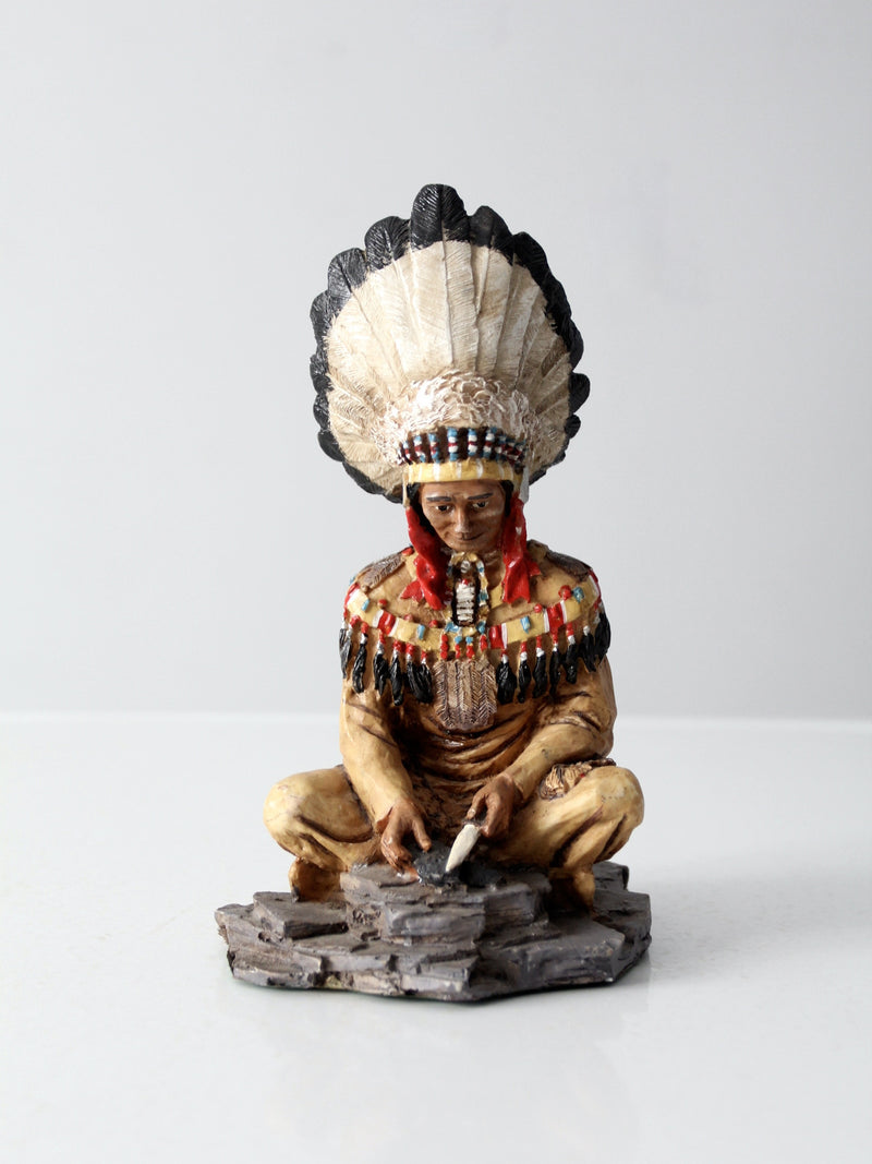 vintage Old West Visions Native American figurine – 86 Vintage
