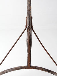 antique horse drawn wagon shaft thill