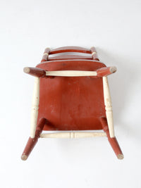 vintage kid's ladder back chair