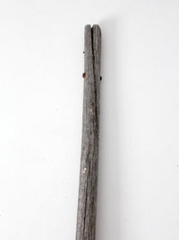 antique horse drawn wagon shaft thill