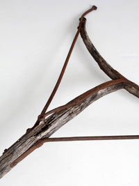 antique horse drawn wagon shaft thill