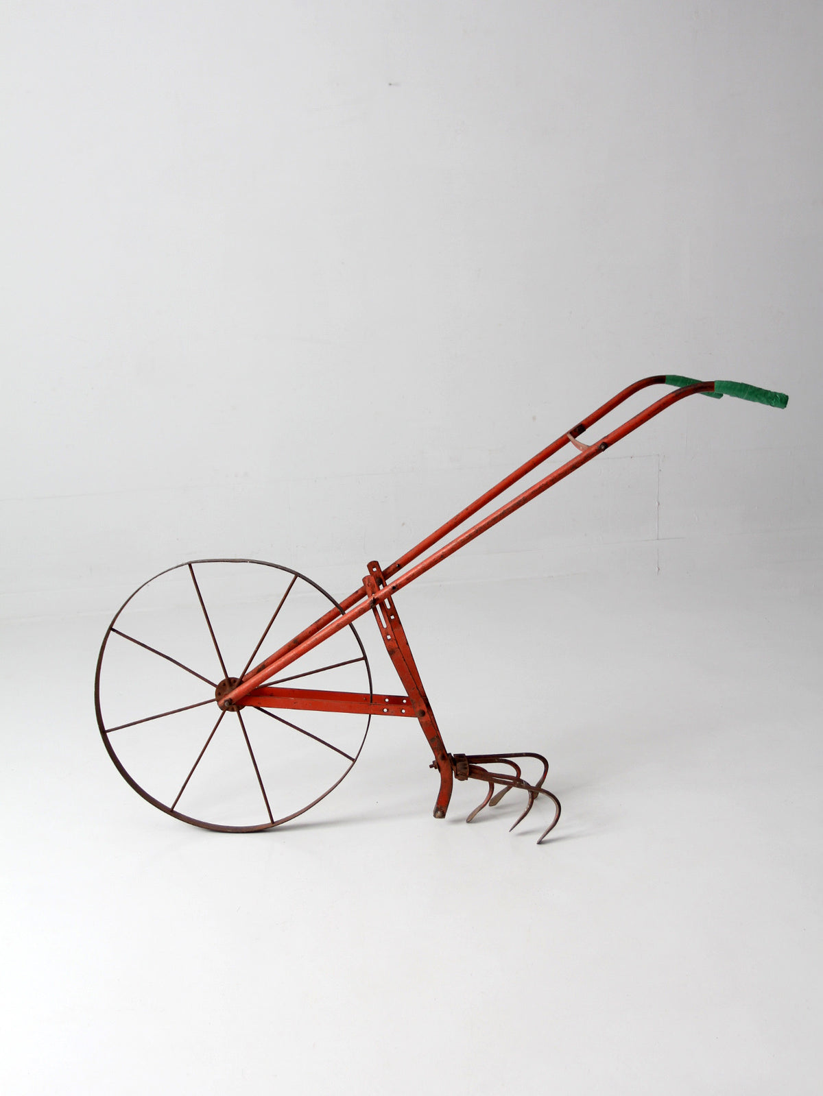 antique 1930s wheel hoe garden cultivator