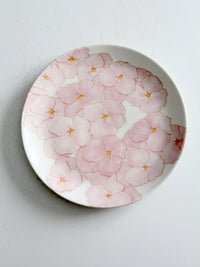 mid-century Italian Ernestine Salerno floral plate