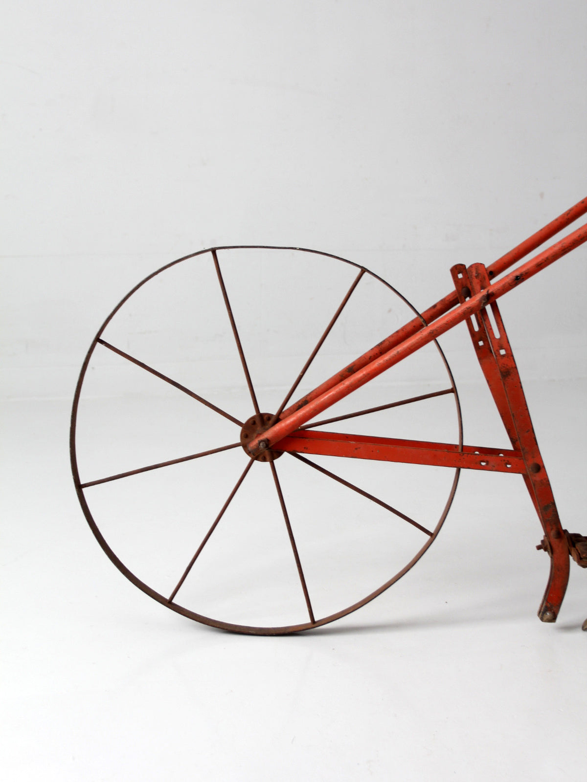 antique 1930s wheel hoe garden cultivator