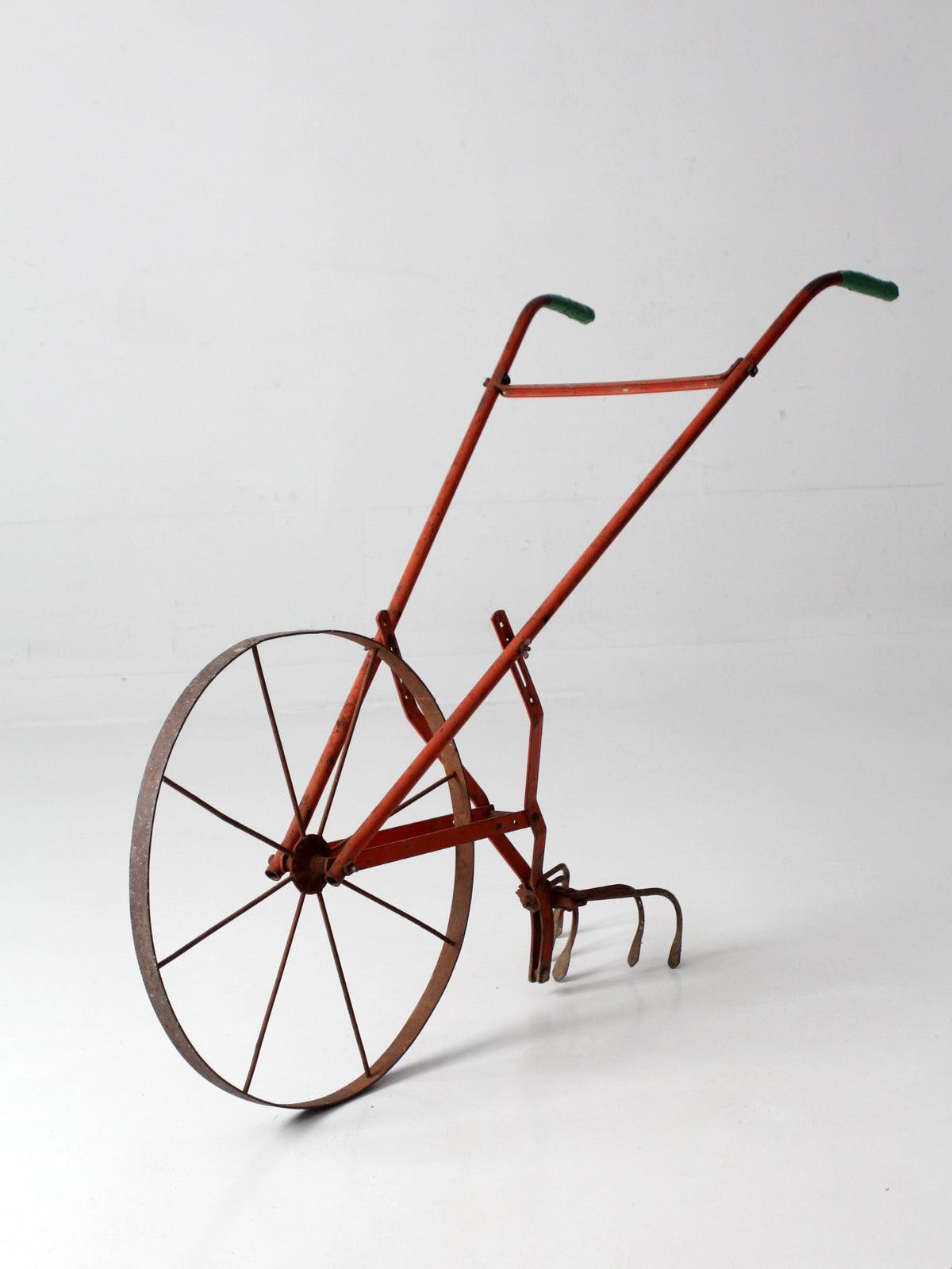antique 1930s wheel hoe garden cultivator