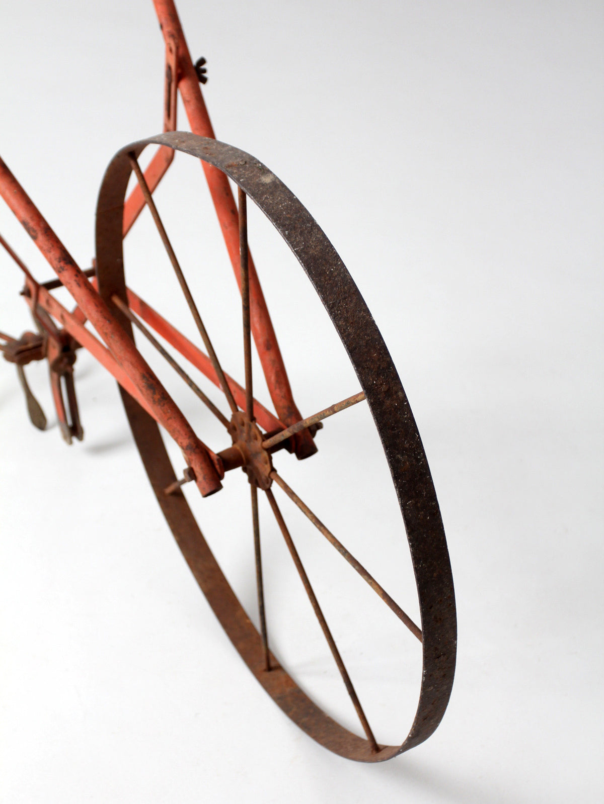antique 1930s wheel hoe garden cultivator