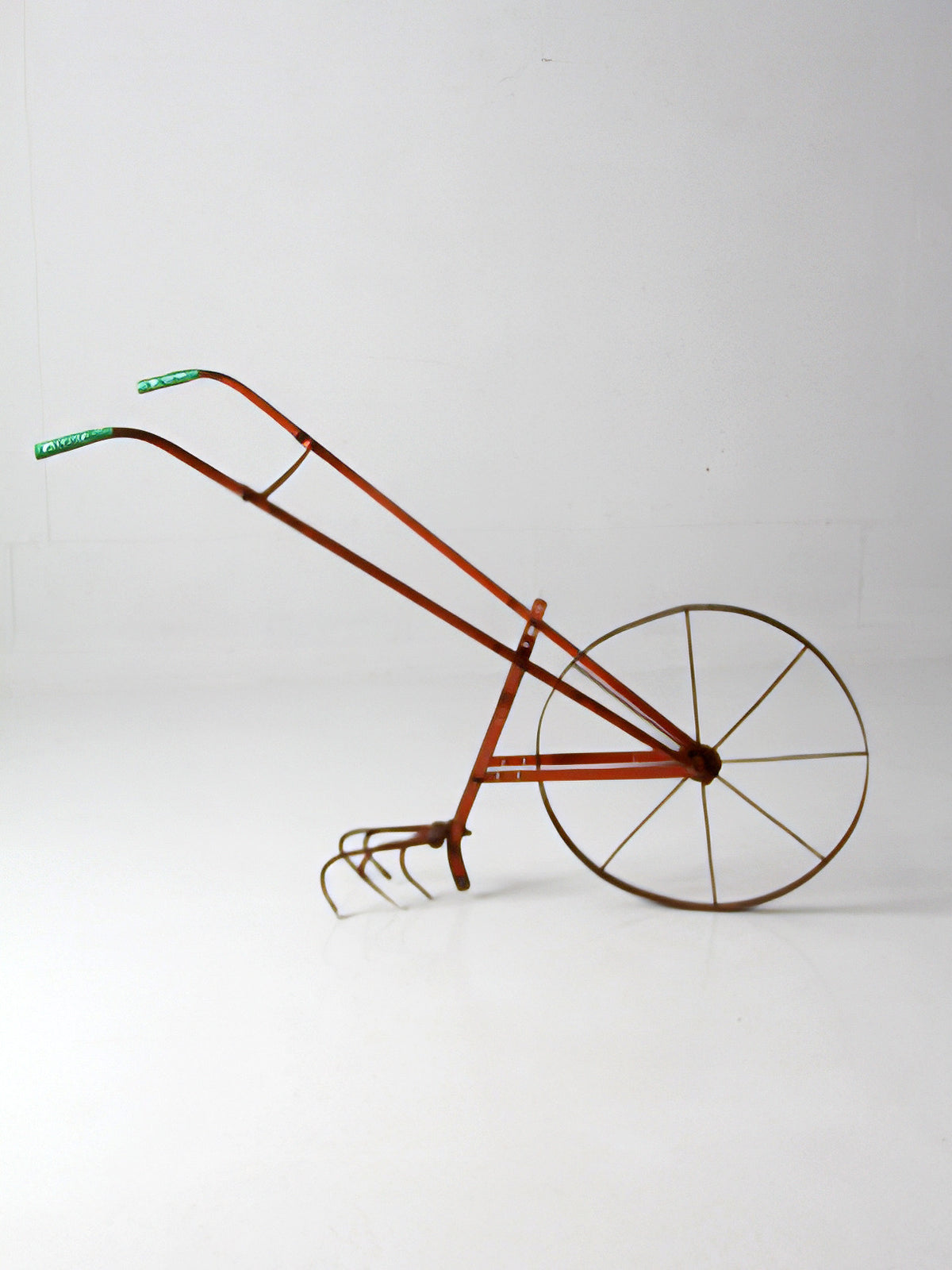antique 1930s wheel hoe garden cultivator
