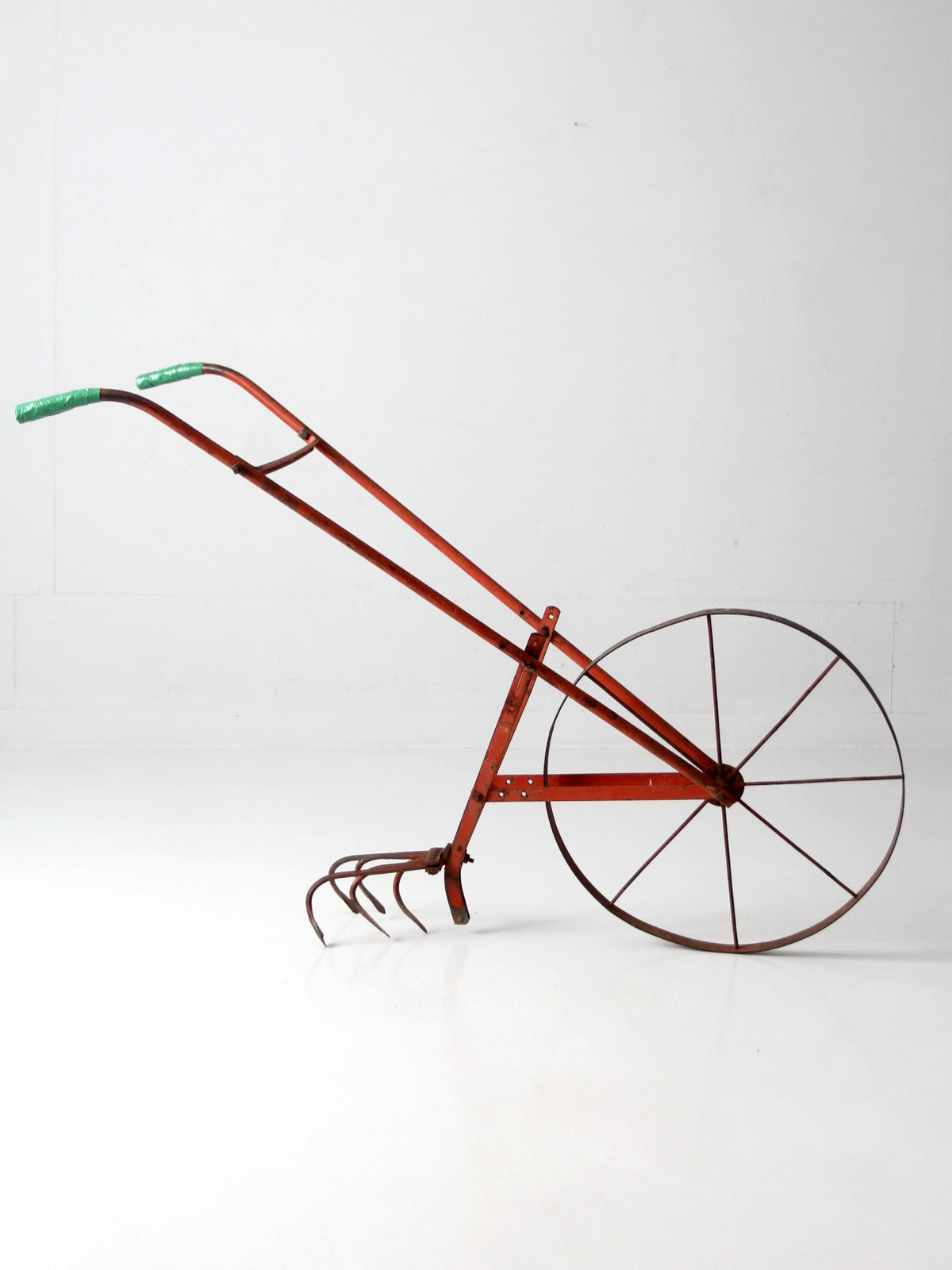 antique 1930s wheel hoe garden cultivator