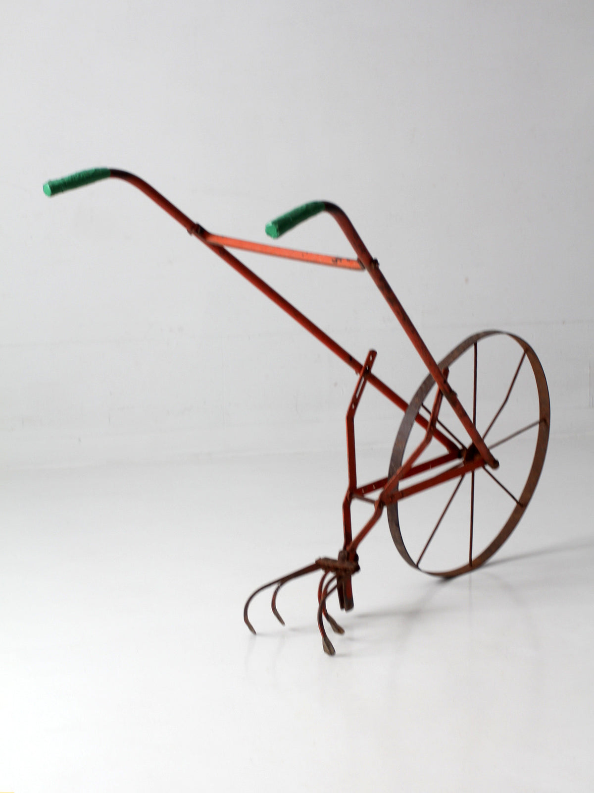 antique 1930s wheel hoe garden cultivator