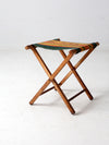 vintage camp stool