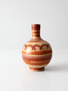 vintage Mexican pottery vase