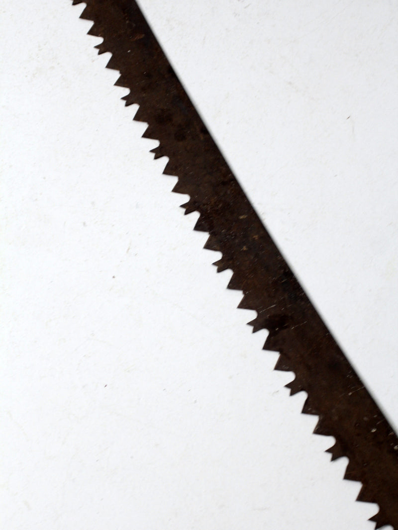 antique cross cut saw