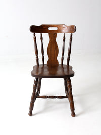 vintage pub style dining chair