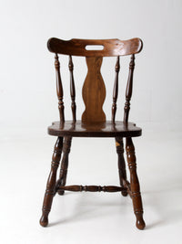 vintage pub style dining chair