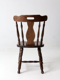 vintage pub style dining chair