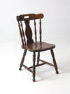 vintage pub style dining chair