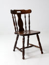 vintage pub style dining chair