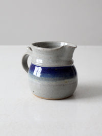 vintage Wortman studio pottery pitcher