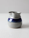 vintage Wortman studio pottery pitcher