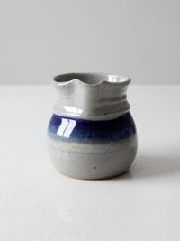 vintage Wortman studio pottery pitcher