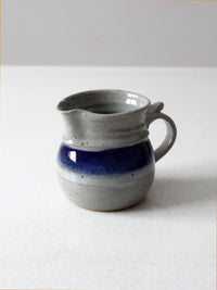 vintage Wortman studio pottery pitcher