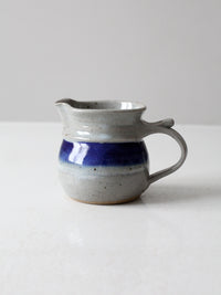 vintage Wortman studio pottery pitcher