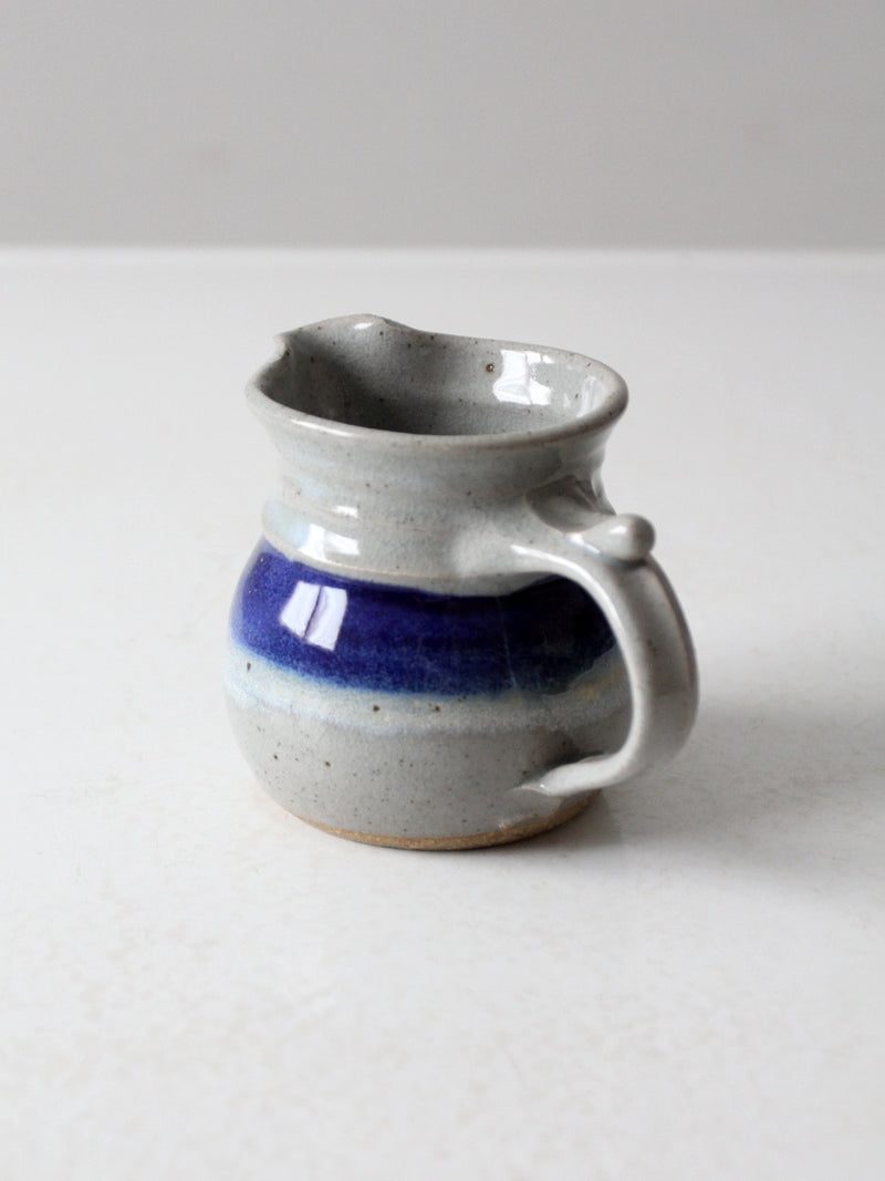 vintage Wortman studio pottery pitcher