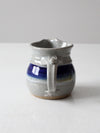 vintage Wortman studio pottery pitcher