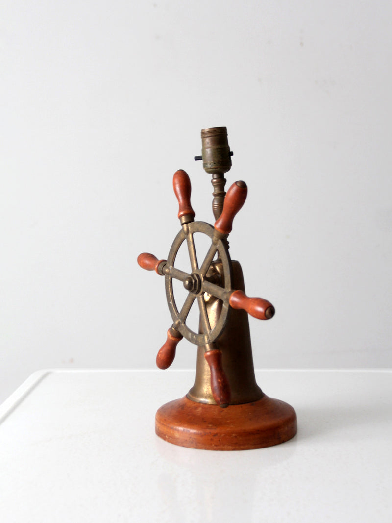 vintage nautical lamp