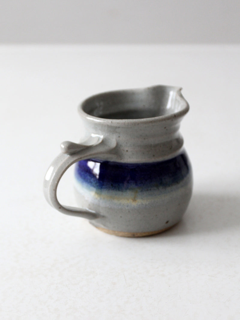 vintage Wortman studio pottery pitcher