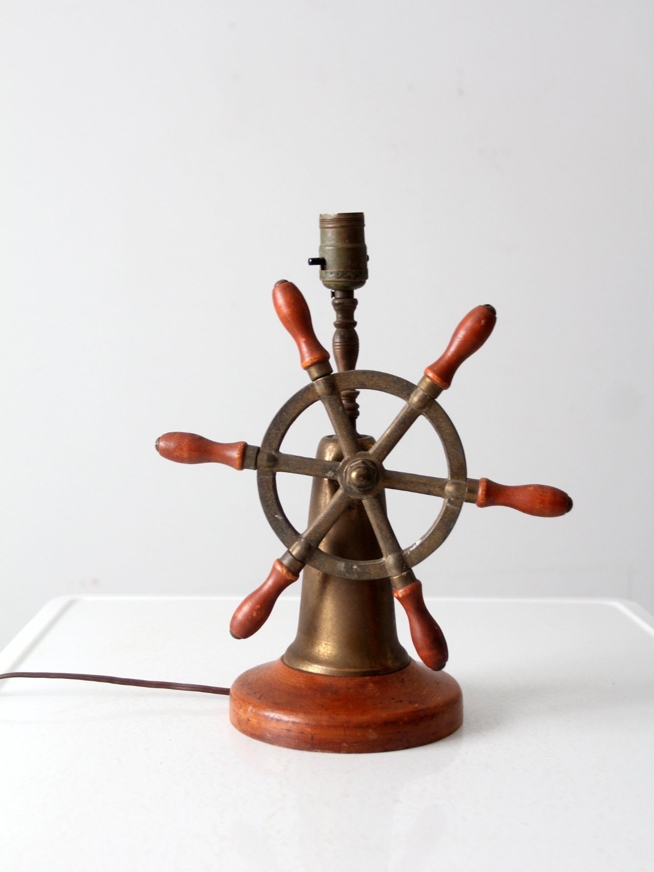 vintage nautical lamp