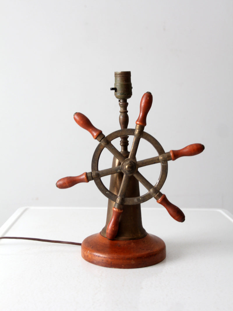 vintage nautical lamp