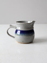 vintage Wortman studio pottery pitcher