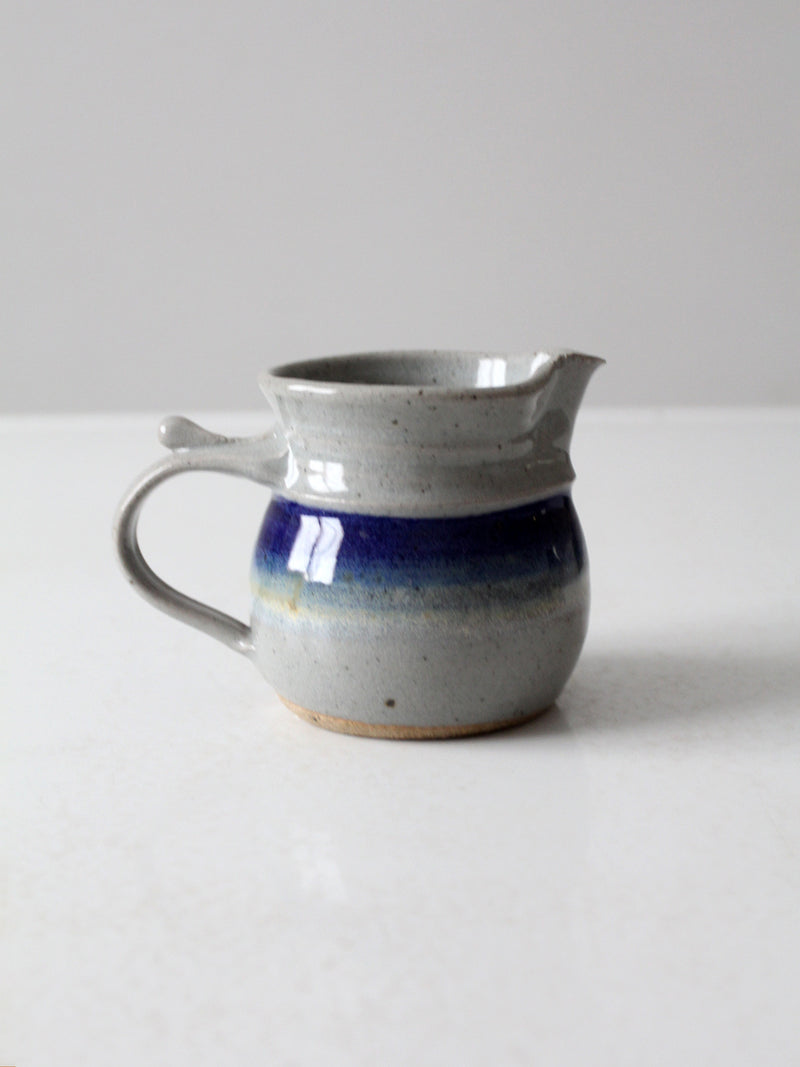 vintage Wortman studio pottery pitcher
