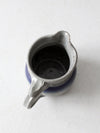 vintage Wortman studio pottery pitcher