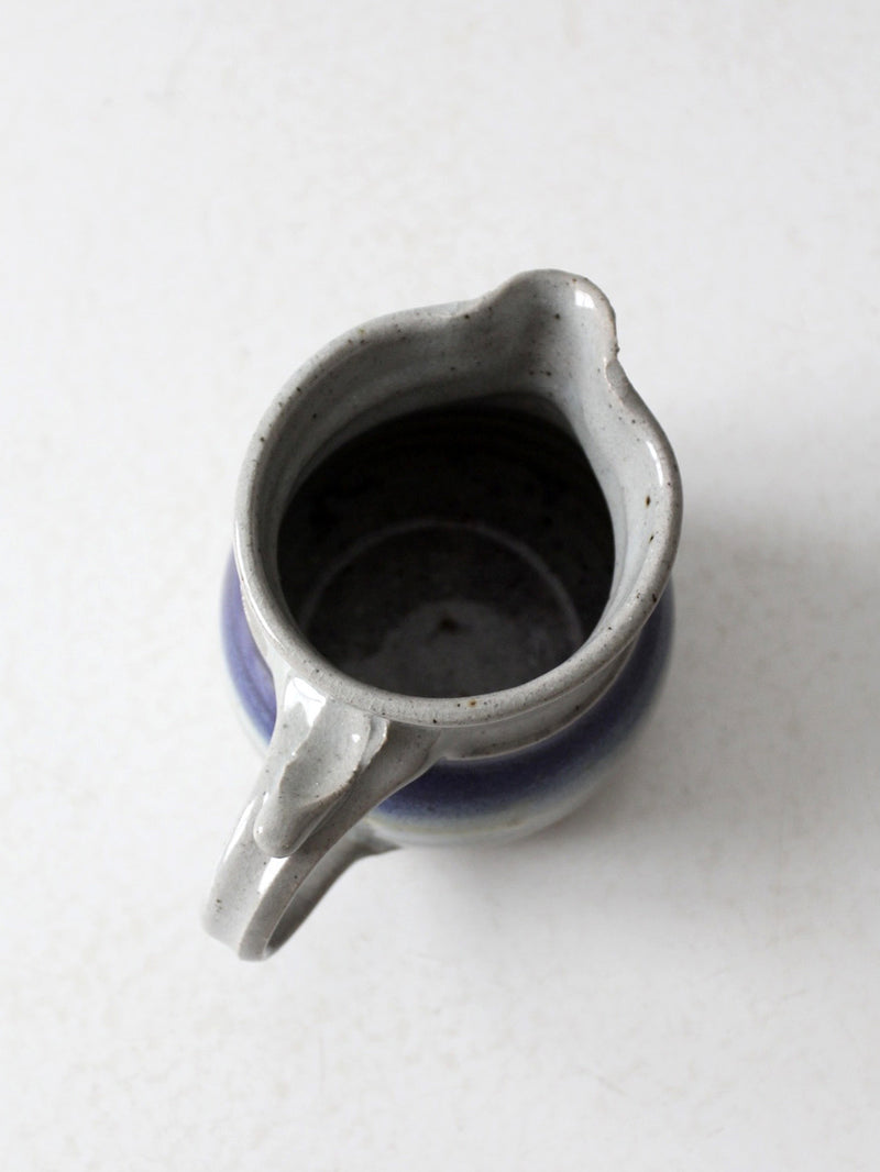 vintage Wortman studio pottery pitcher