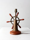 vintage nautical lamp