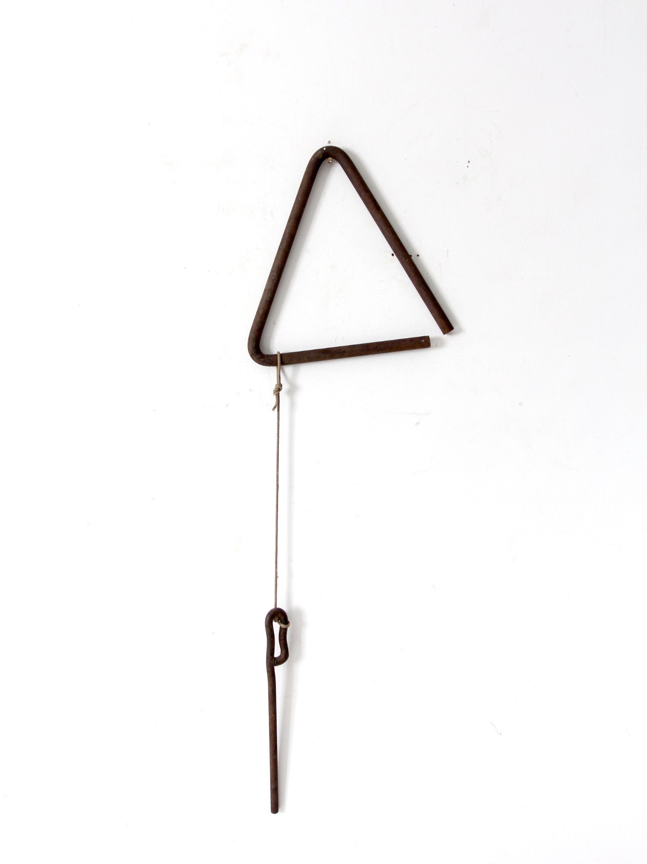 vintage iron dinner bell